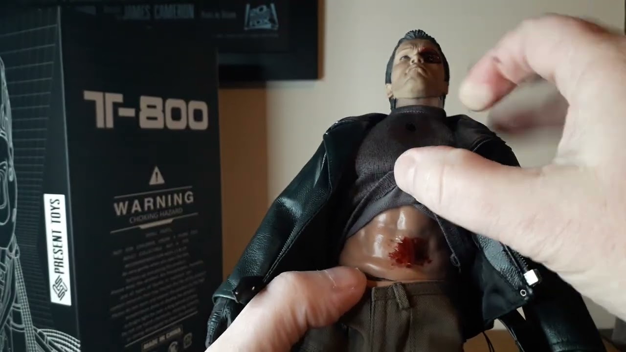 Present Toys SP80 Terminator Unboxing initial thoughts