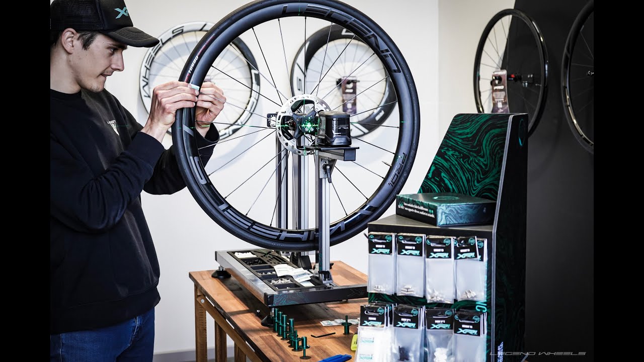 Instalation du Kit XR-ONE WHEEL BALANCING SYSTEM. Professional set up