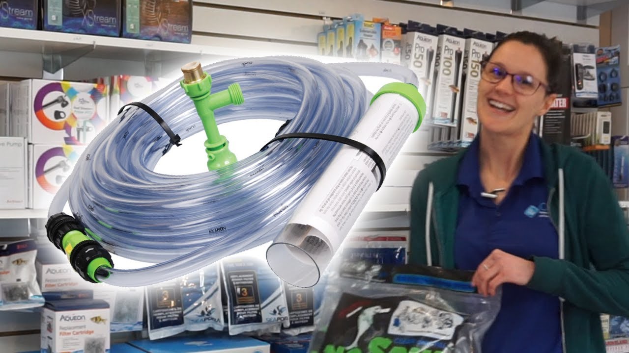 Python No Spill Clean and Fill Aquarium Maintenance System