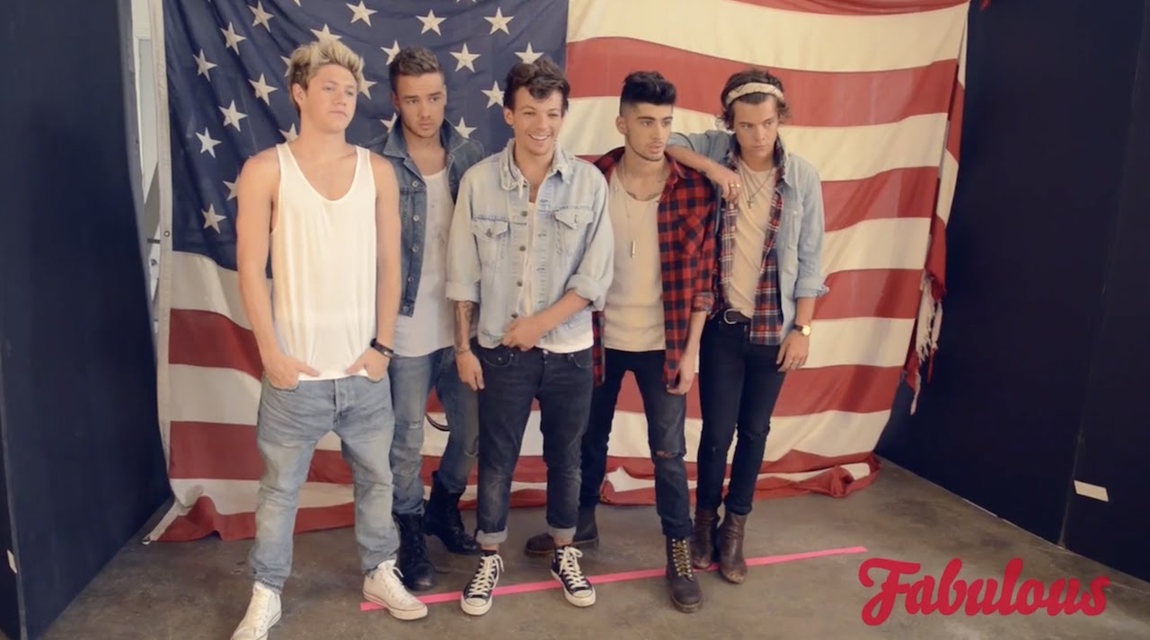 One Direction Fabulous Photoshoot 2013 Behind The Scenes HD