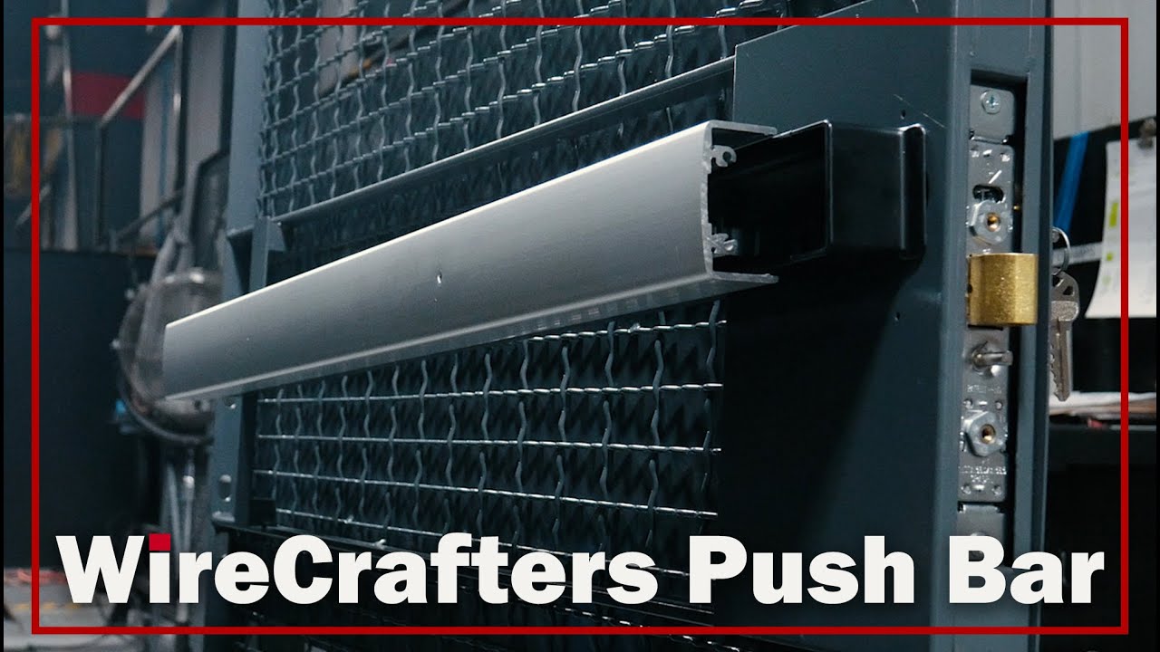 How to Install a WireCrafters Push Bar