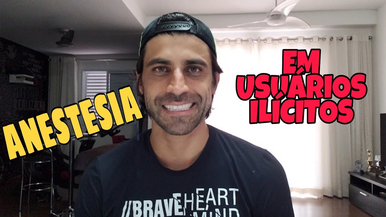 ANESTESIA no USUÁRIO de drogas ILÍCITAS... | Vídeo 52/365