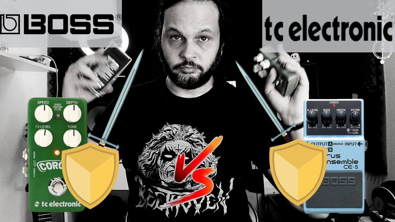 Boss CE5 Vs TC Electronic Corona Chorus - Qual o Melhor Chorus?