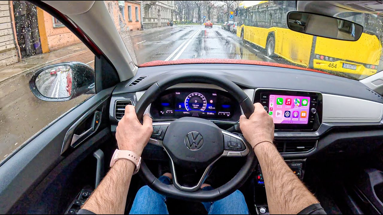 NEW  Volkswagen T-Cross 2025 (1.5 TSI 150 hp) | POV Test Drive #2409 Joe Black