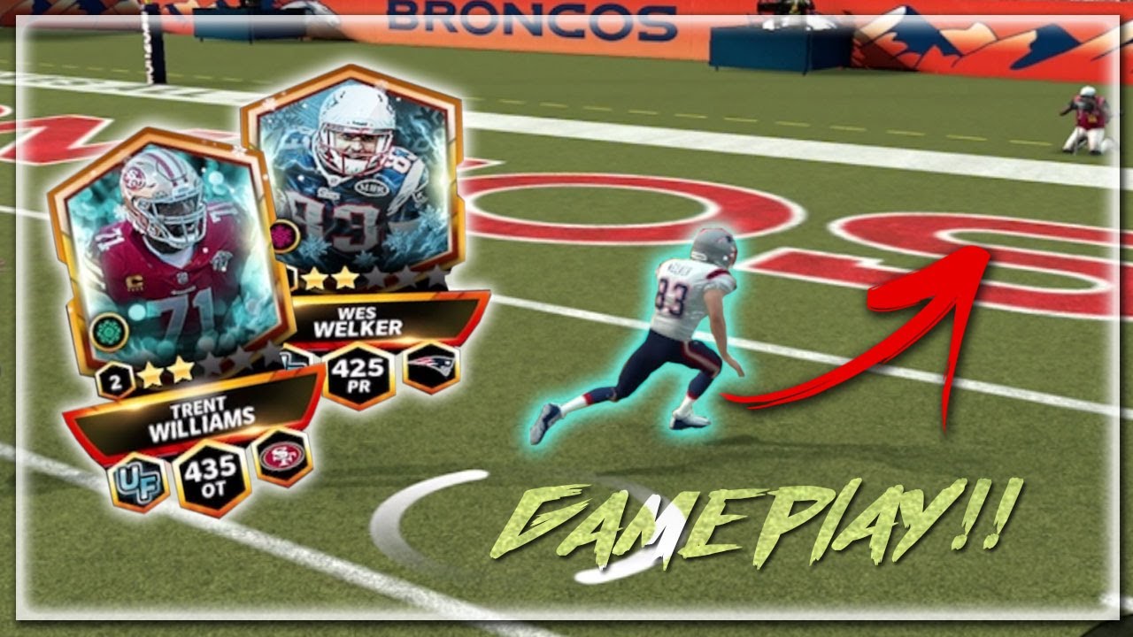 435 OVR ICONIC WILLIAMS & WES WELKER GAMEPLAY!! MADDEN MOBILE 22 ICONIC GAMEPLAY!!