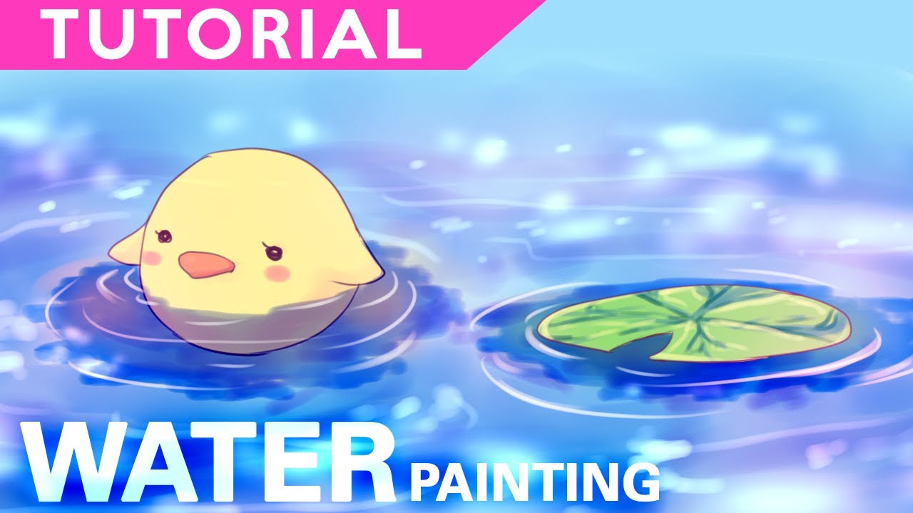 Water Painting【Digital Coloring Tutorial】
