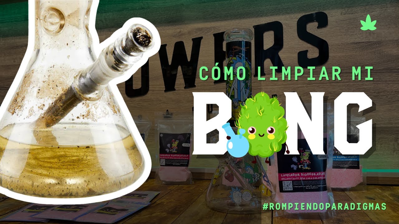 ¿Cómo limpiar mi Bong?