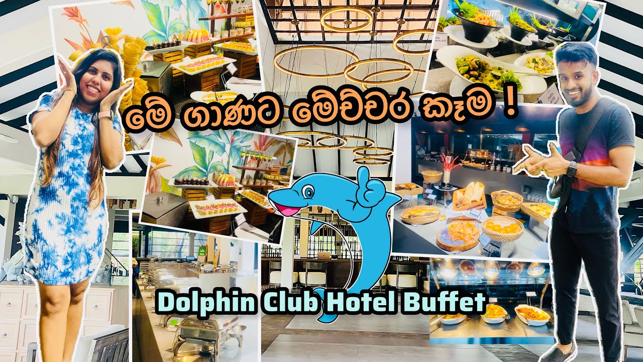 අපි ගිය Buffet වලින් හොදම Buffet එක | Dolphin Club Hotel Buffet #foodie