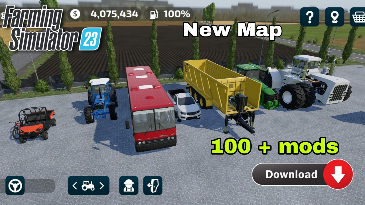 Fs23 mods 100 + | GR Zalesie Map | mods by XelaMraf