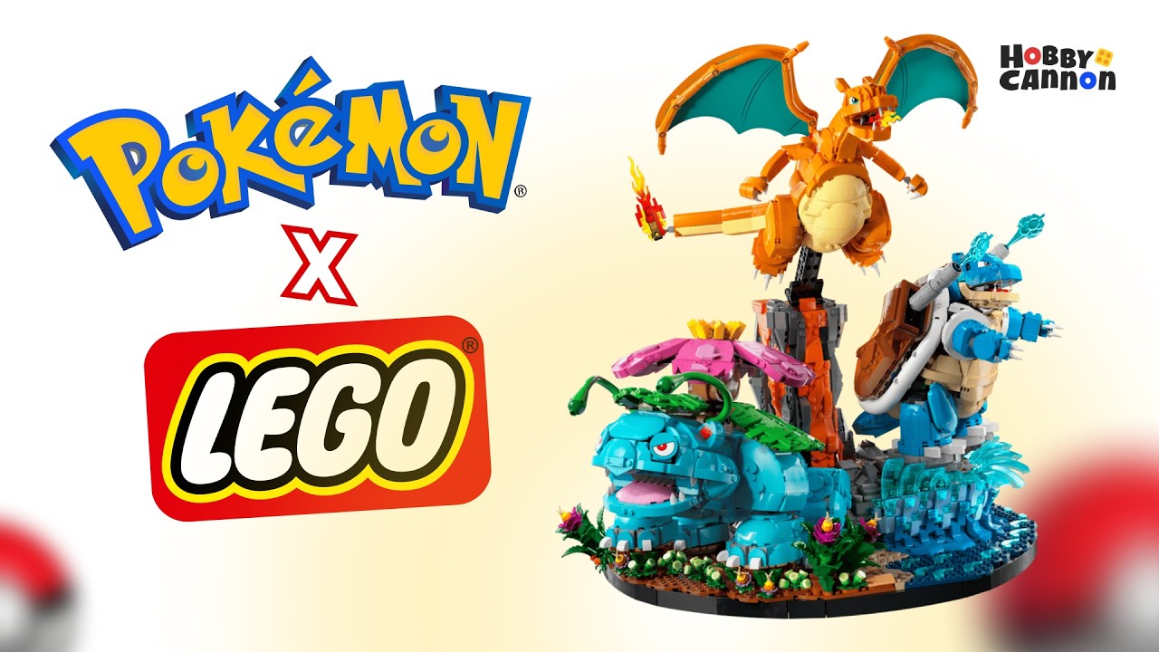 NEW LEGO Pokémon Sets 2026 Revealed! 🔥 Venusaur, Charizard, Blastoise & More!