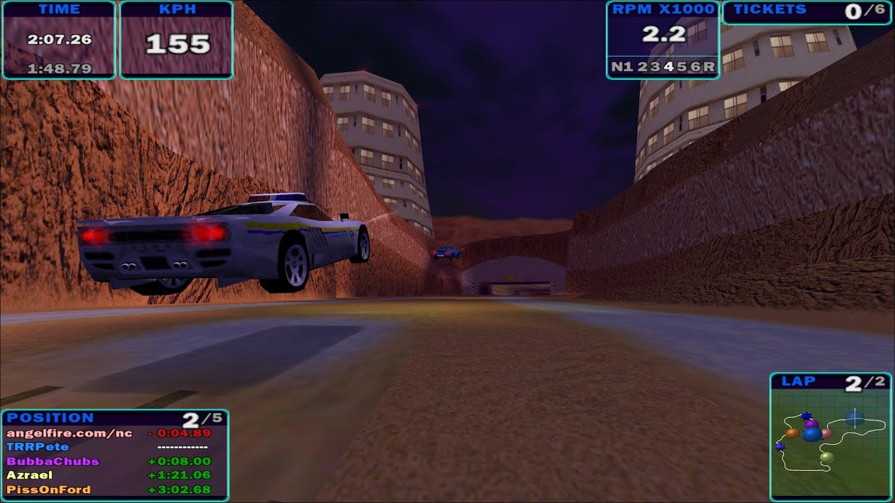 NFS High Stakes: Havin' a heavy race @Canyon City