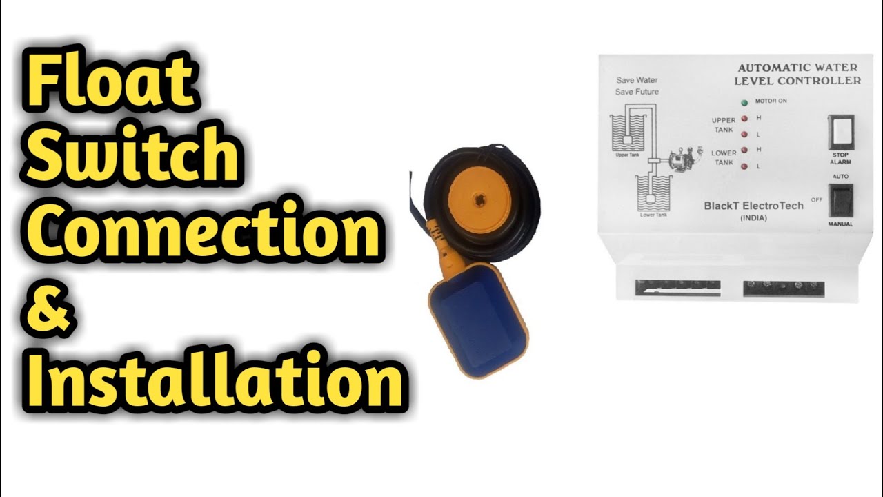 🔴Live Demo of Water Level Controller Connection and Wiring with Float Switch | Blackt Electrotech