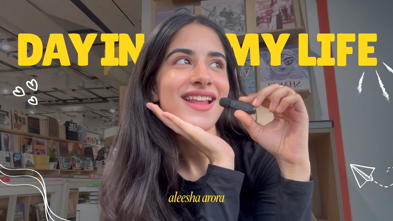 A day in my life (gym, new year resolutions, dubbing and more) | Aleesha Arora