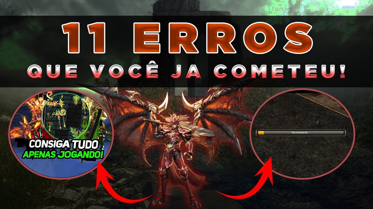 11 Erros que voc&ecirc; ja cometeu como Adm de MuOnline