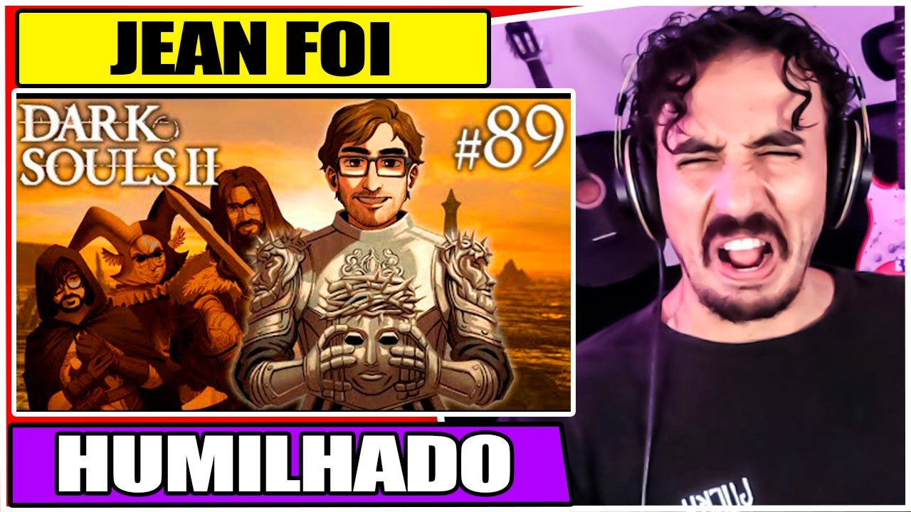GAMES EDUU APARECEU - Dark Souls 2 #87, #88 e #89 | Leozin React