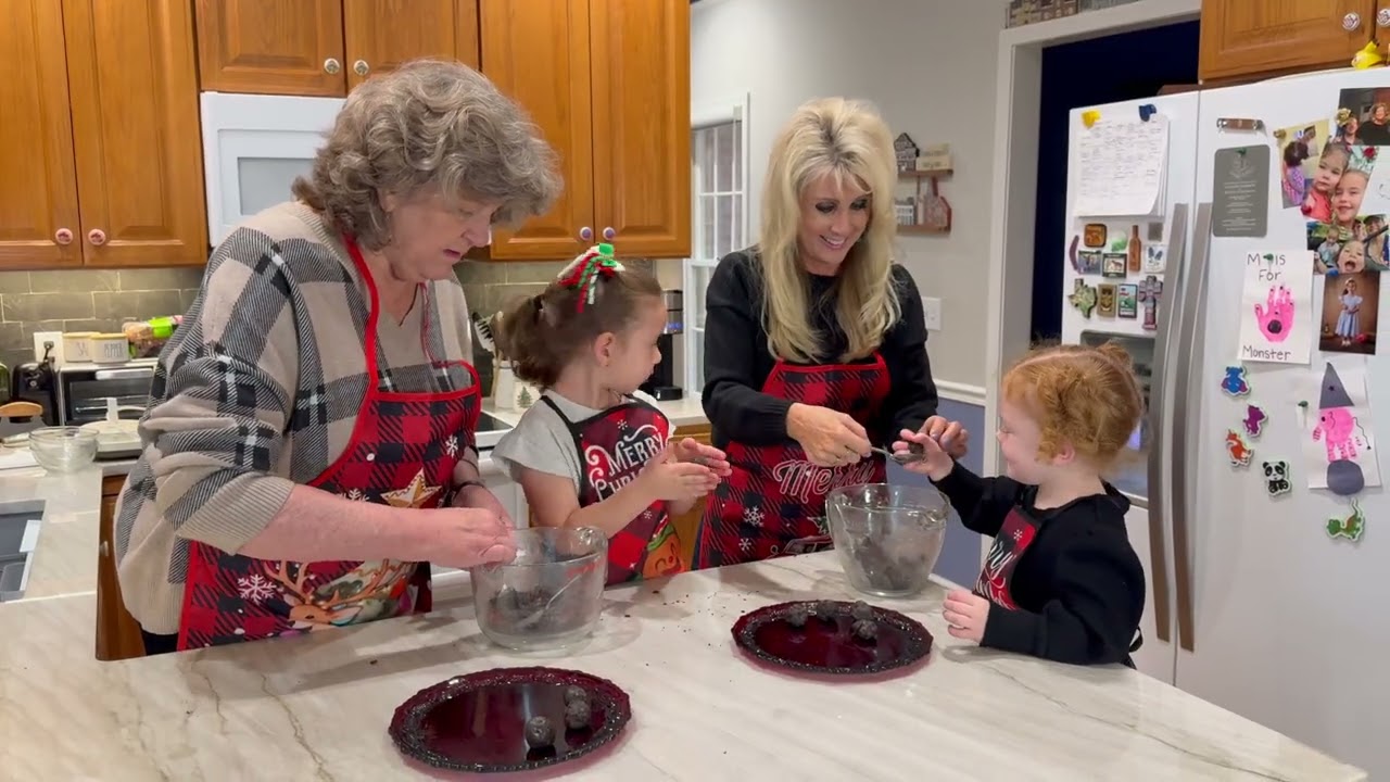 Christmas Grinch Balls with the Gang!