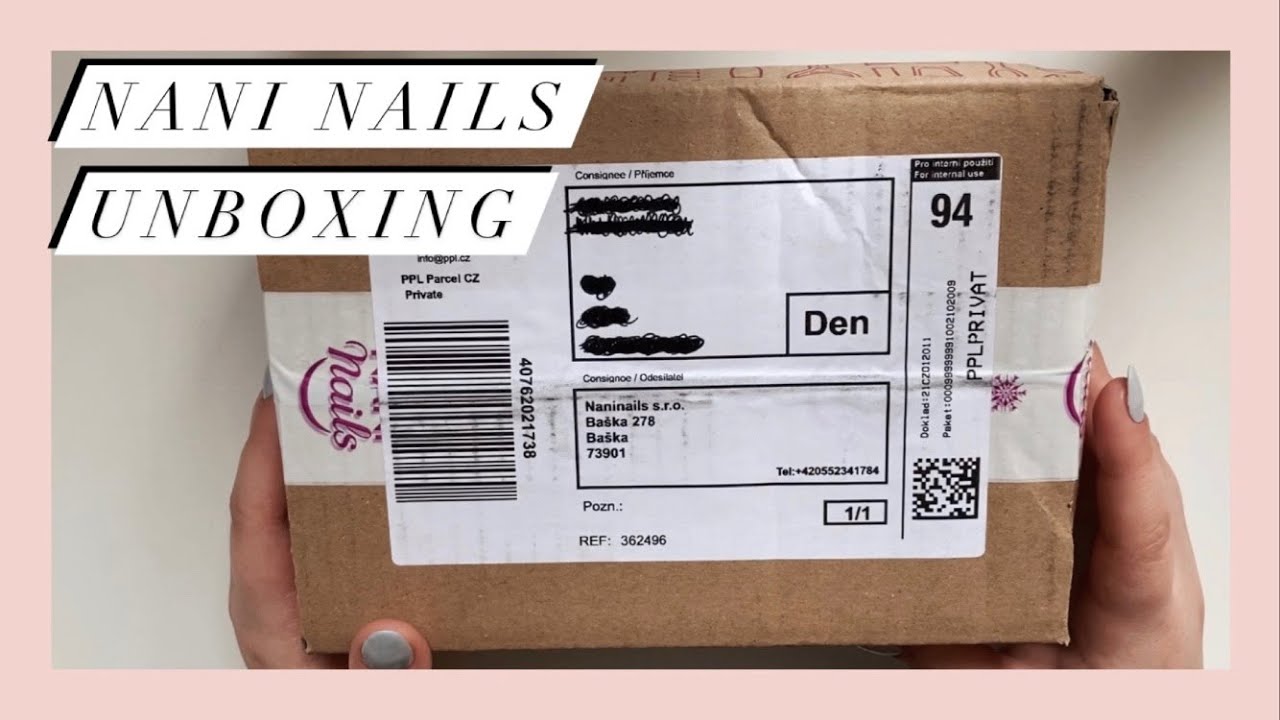 Mini unboxing z NANI Nails | Recenze gel laků a UV gelů | Haul