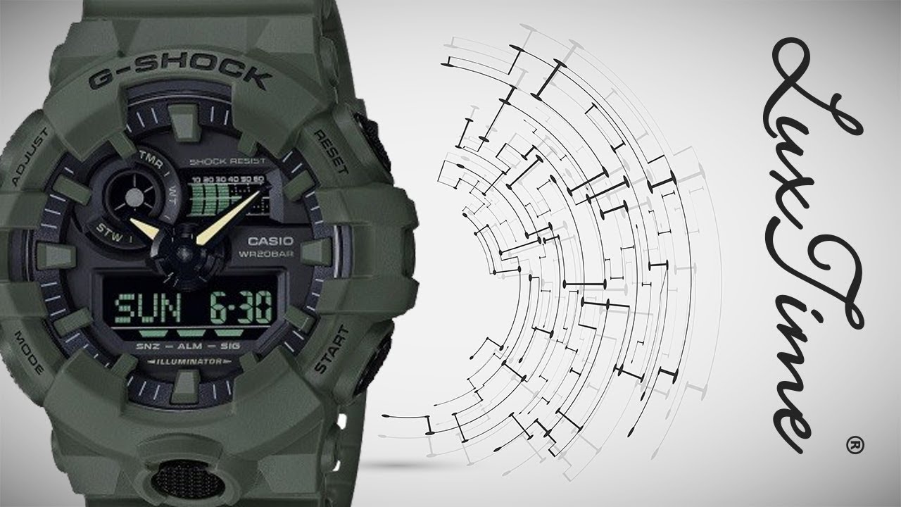 LuxTime.pl zegarek CASIO GA-700UC-3AER