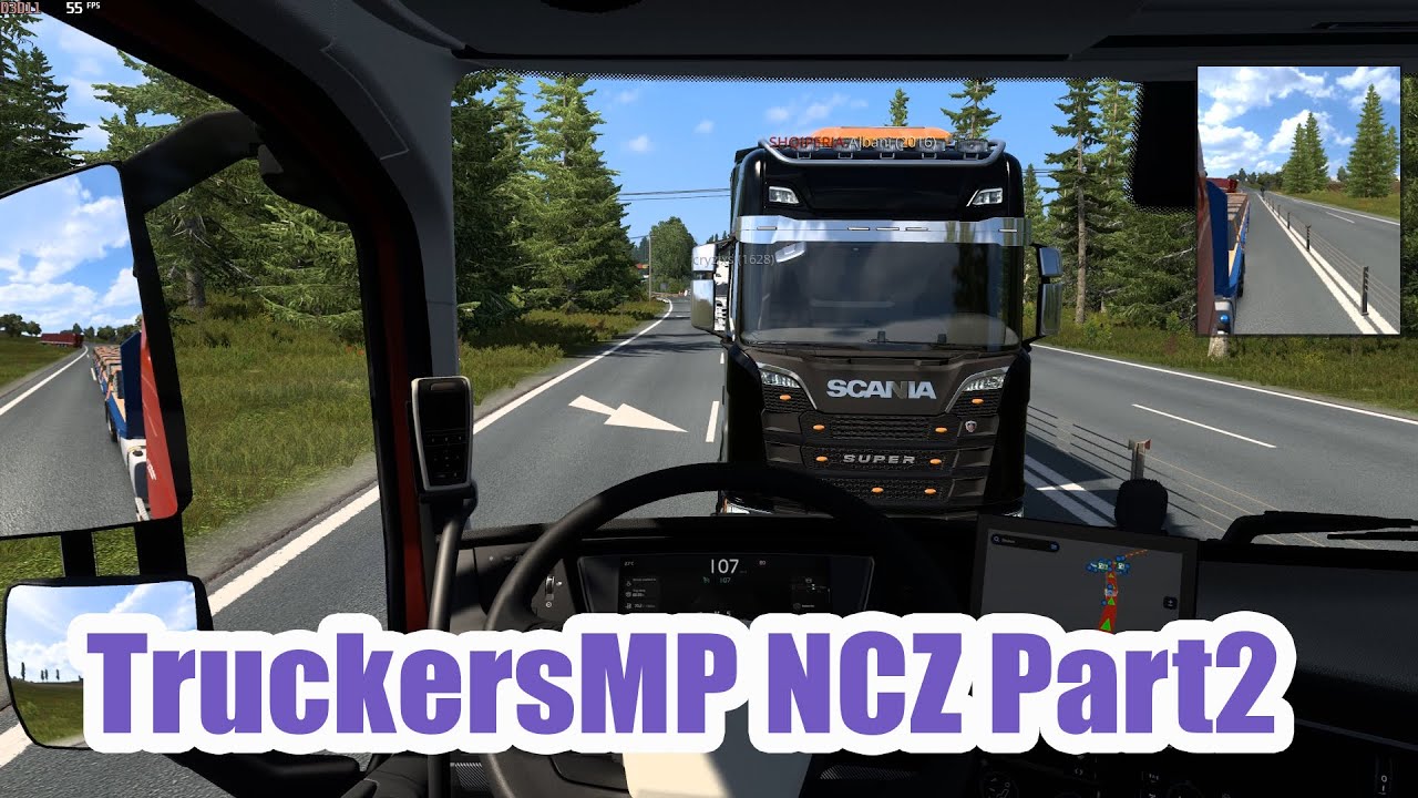 TruckersMP NCZ - Duisburg-Calais - Video part 2 1.58