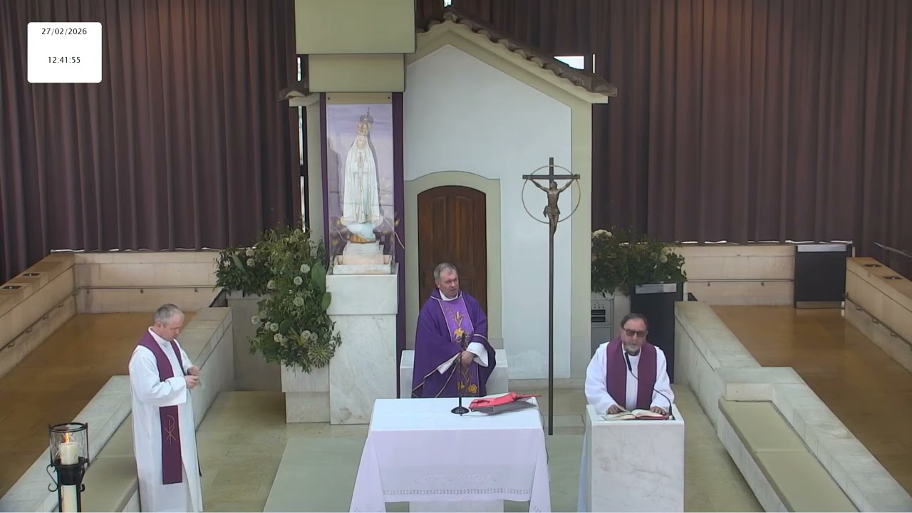 Missa a Nossa Senhora de Fátima desde a Capelinha das Aparições  27.02.2026