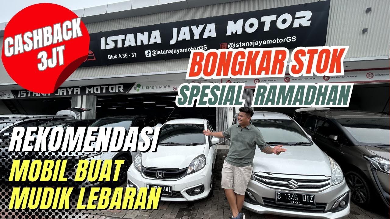 BONGKAR STOCK | MOBIL KELUARGA 3 BARIS UNTUK LEBARAN