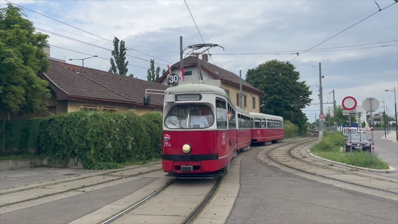 🇦🇹 Wiener Linien Type E1 + c4 (Linie 30), 22.06.2022
