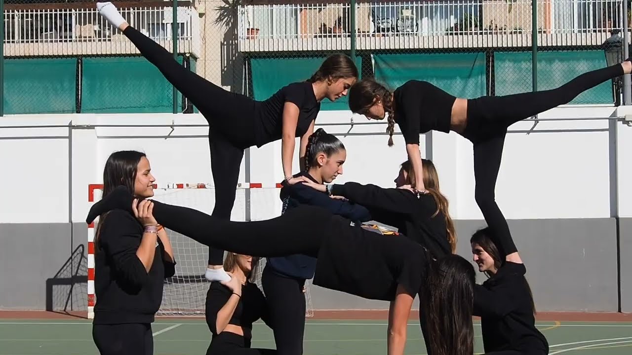 #acrosport 2025 (I) #acrobatics #educacionfisica #trabajoenequipo  #bachillerato #educaci&oacute;n  🤸🏻💪🏼😄