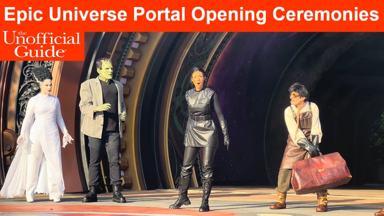 Universal Epic Universe Grand Opening Portal Ceremonies