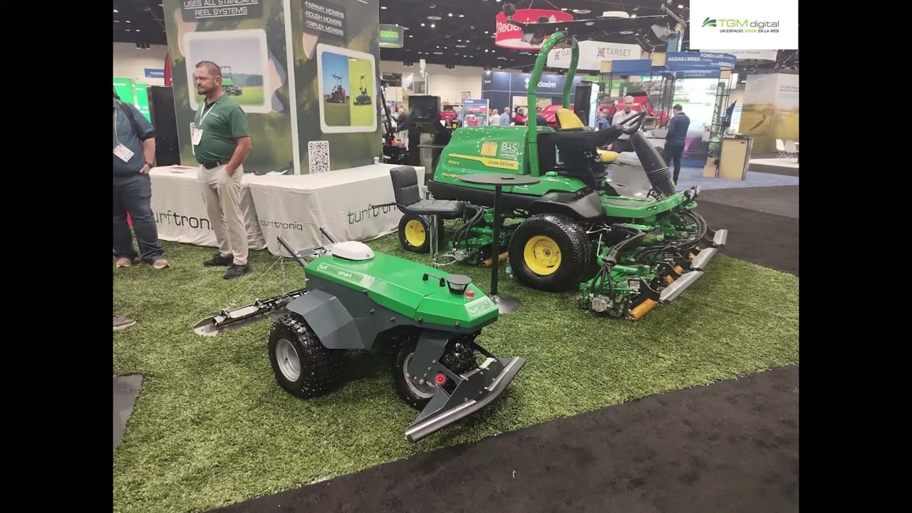 Revisando la tecnología en el Golf Industry Show
