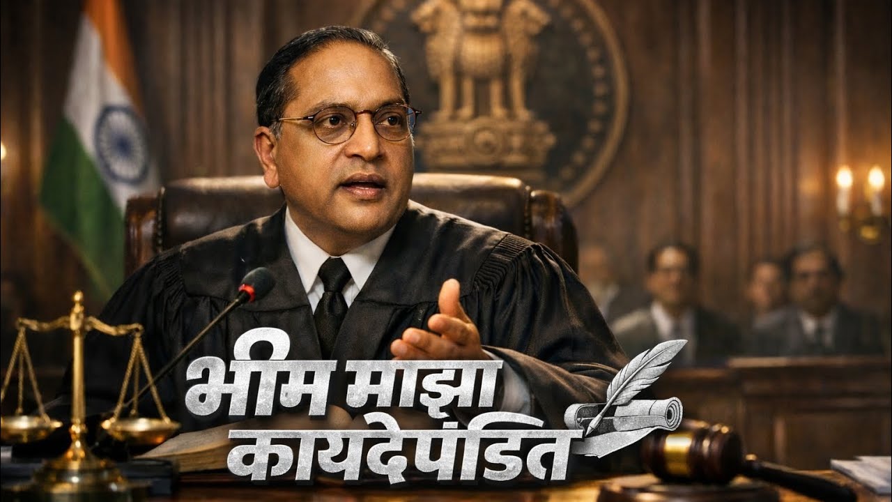भीम माझा कायदेपंडित ✍️ | Bhim lokgeet | #jaybhim 