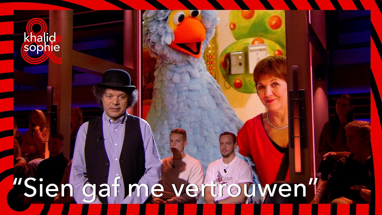 Hakim uit Sesamstraat met een ode aan Sien Diels: 
