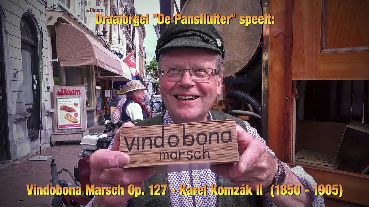 Draaiorgel De Pansfluiter speelt Vindobona Marsch Op. 127