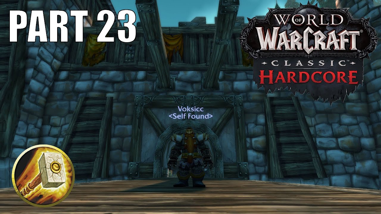 World of Warcraft Classic - Hardcore (Self Found) Part 23: Shadow Fang Keep!