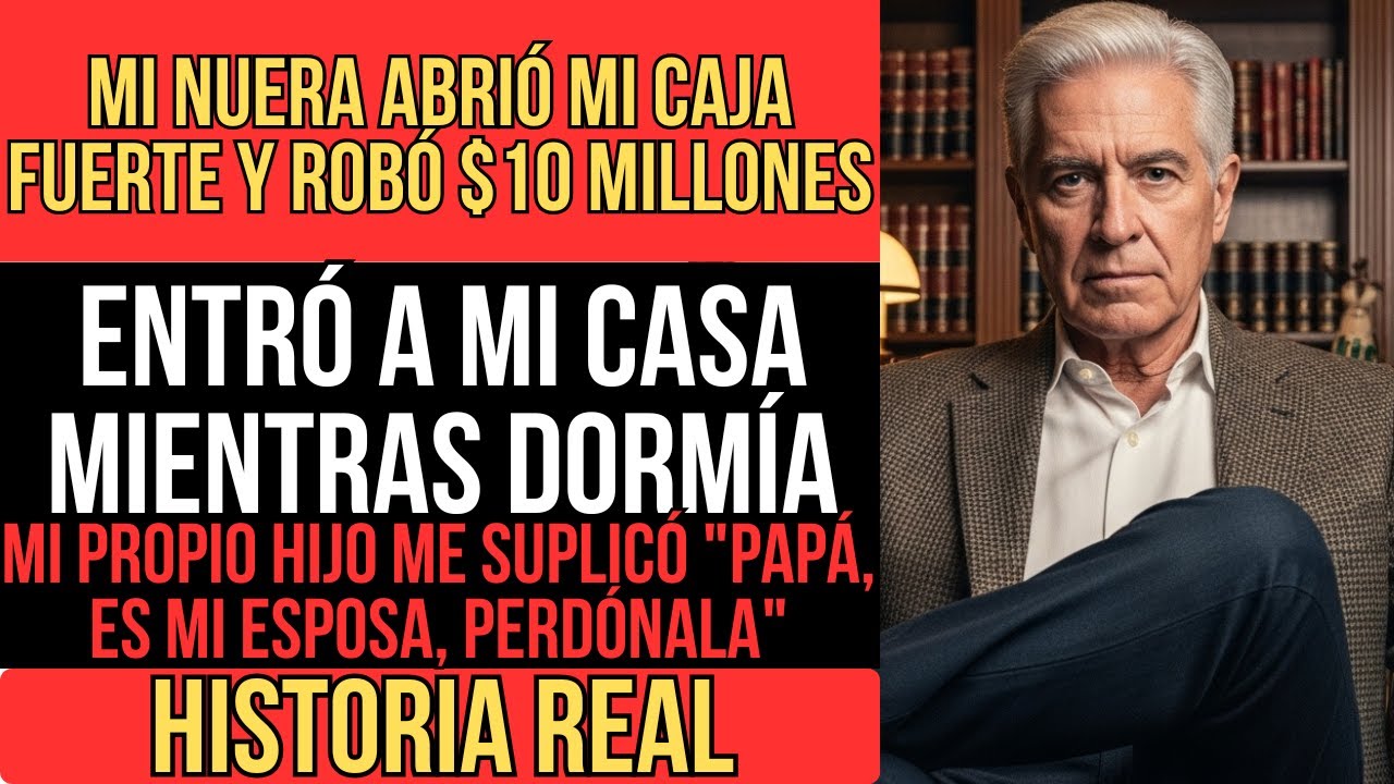 MI NUERA ABRIÓ MI CAJA FUERTE MIENTRAS DORMÍA — ENCONTRÓ $10 MILLONES Y FUE A PRISIÓN