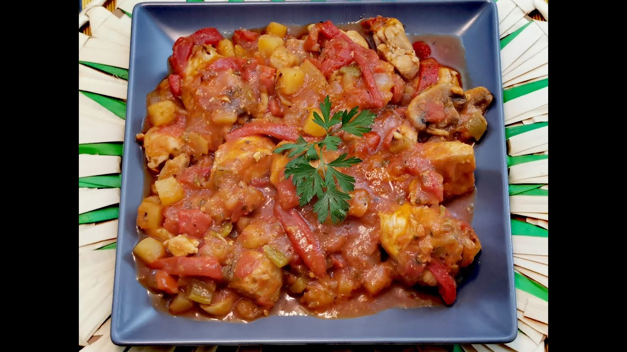 POLLO A LA ANDALUZA.