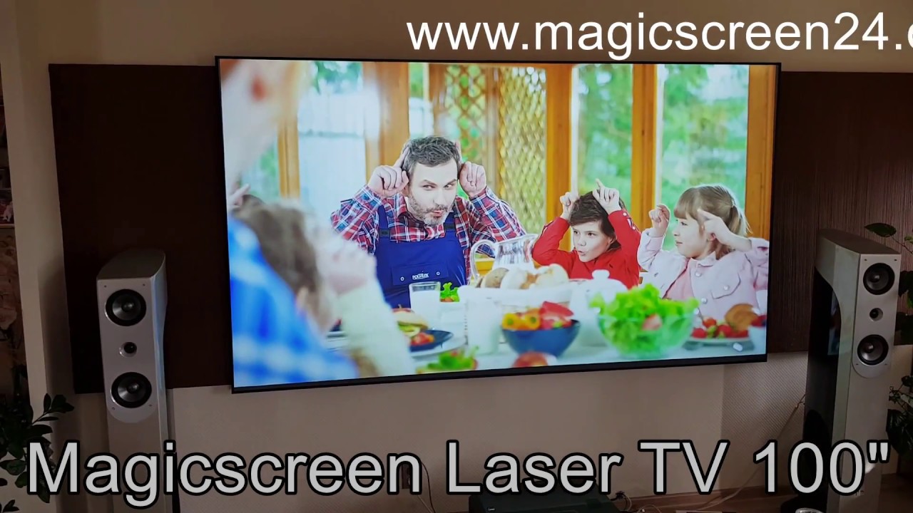 Magicscreen Laser TV 100