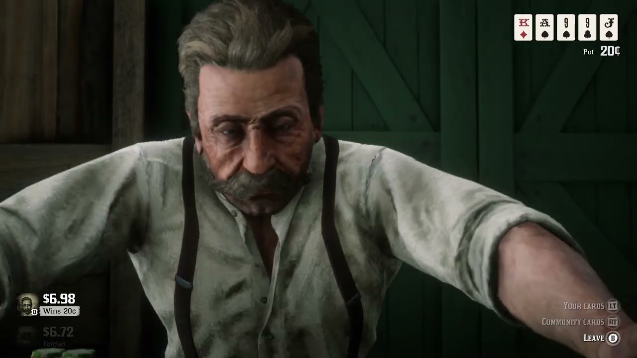 RDR 2 Poker (Flatneck Station)