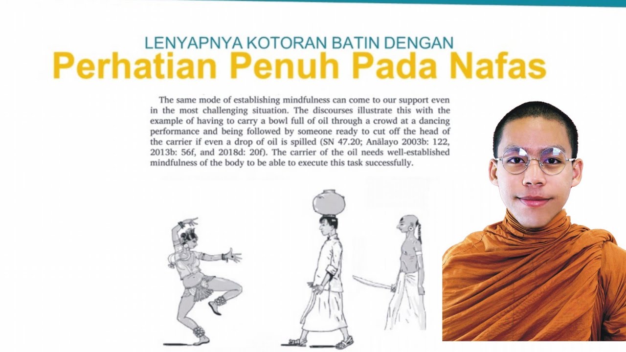 Lenyapnya Kotoran Batin dengan Perhatian Penuh Pada Pernafasan oleh Samanera Abhisarano