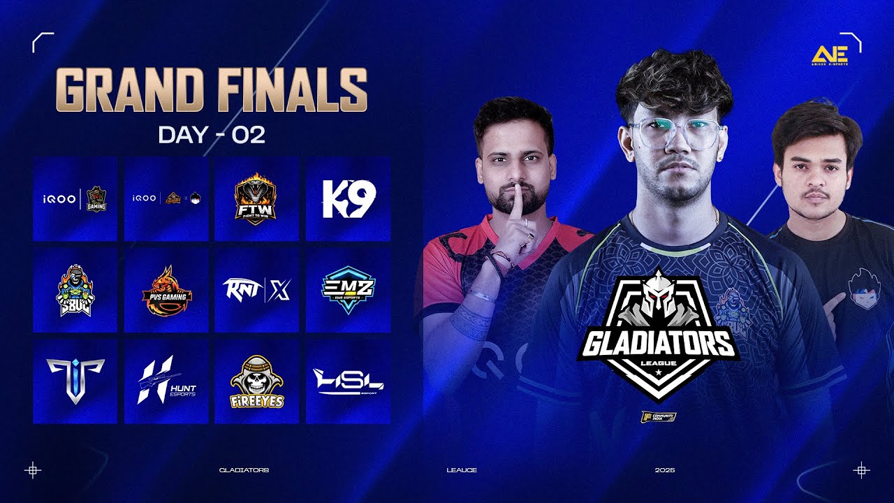 FreeFire Max Gladiators League | Grand Finals Day 2
