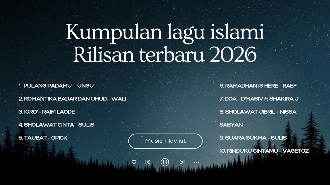 Lagu Religi 2026 Terbaru: Yang Lagi Trending & Enak Didengar