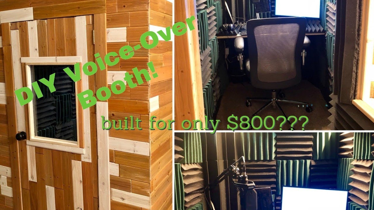 DIY Voice-Over Booth (When you can't afford a whisperroom!)