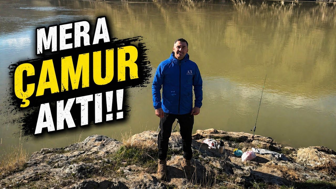 Fırat Nehri çamur aktı!! Kaçtık Göle 🎣