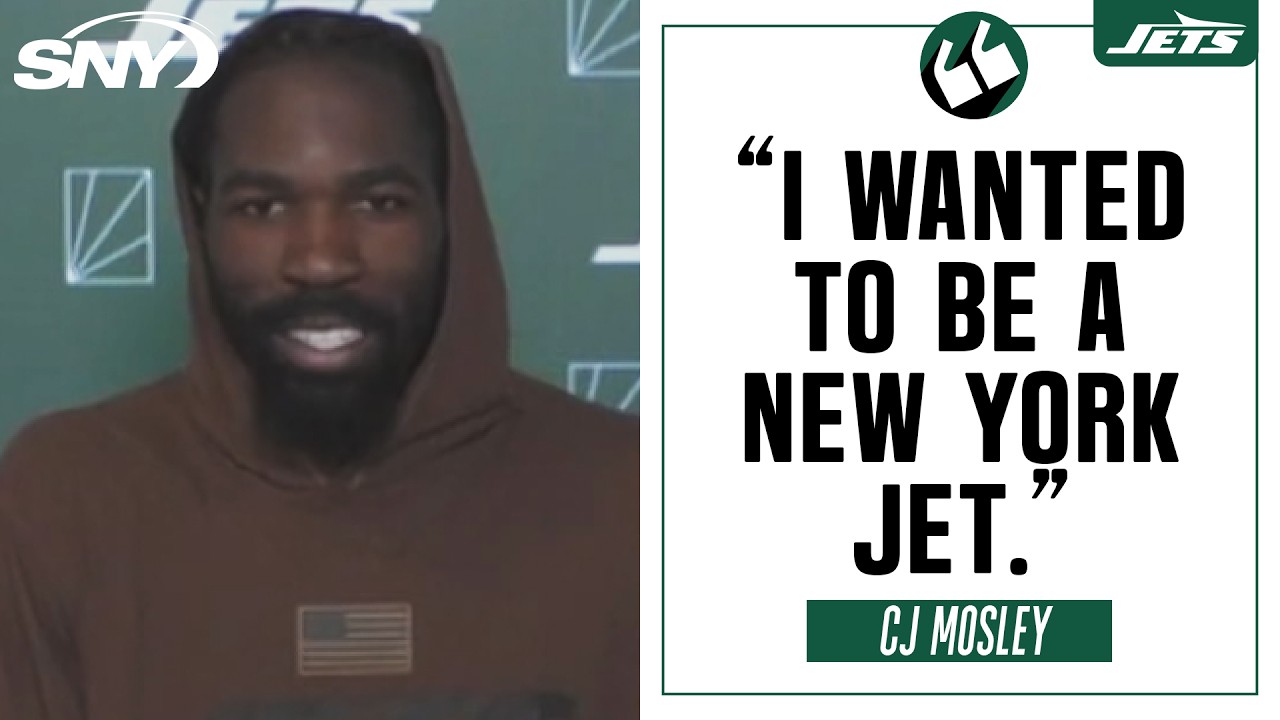 CJ Mosley on new contract, Jets' offseason moves, and Aaron Rodgers' year two in New York | SNY