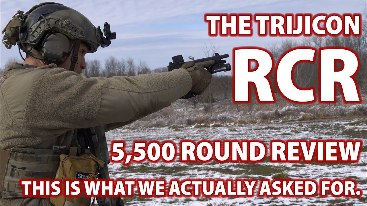 Trijicon RCR 5,500 round review- Because 