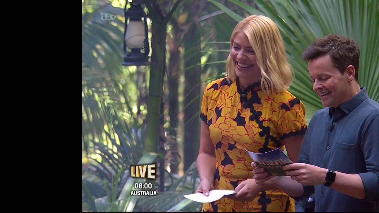 Holly Willoughby - Short Split Mini Dress In The Jungle