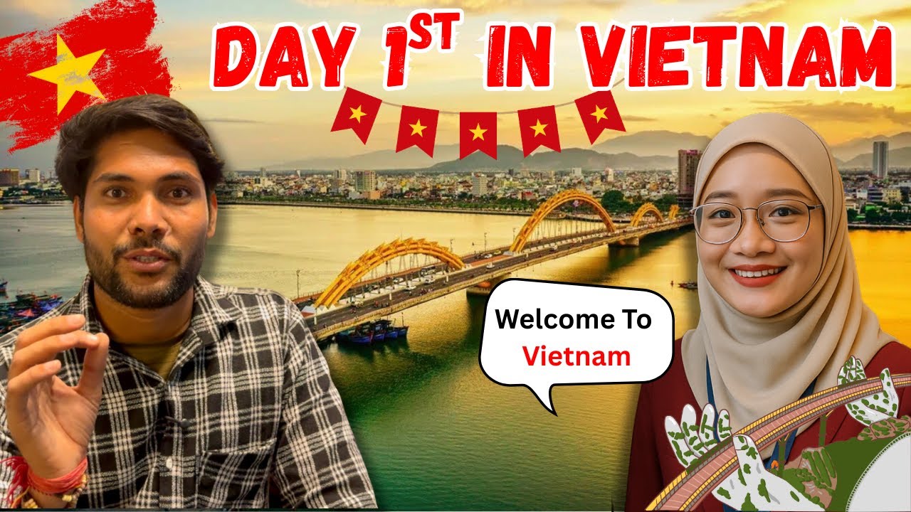 First Day in Vietnam 🇻🇳 | Kuala Lumpur to Da Nang Flight Experience ✈️