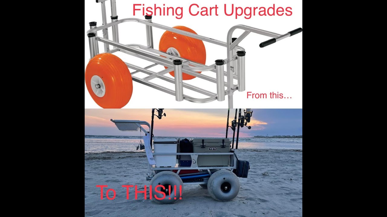 BEACH CART UPGRADES! It's a GRANDSLAM!!!