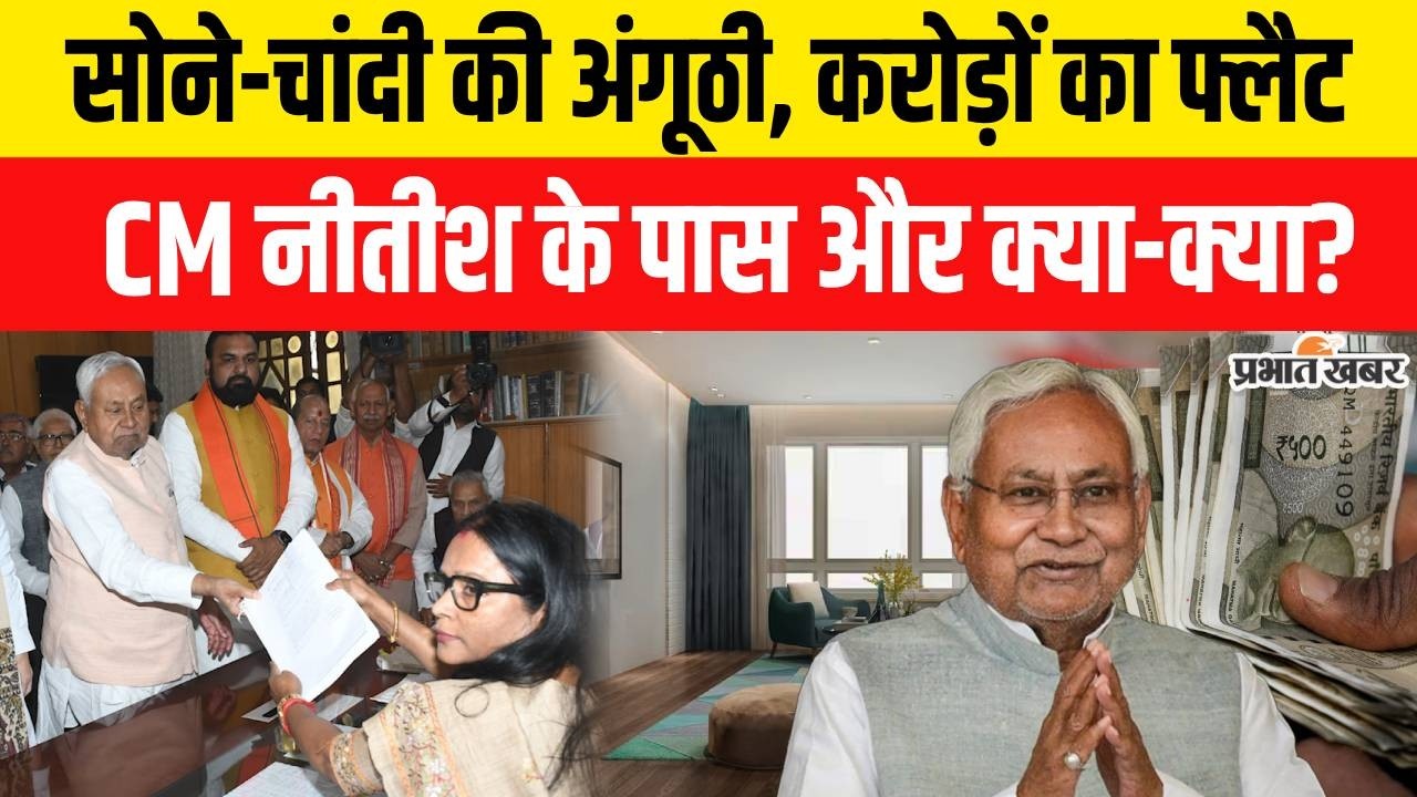 Nitish Kumar की संपत्ति में जानें क्या-क्या? Bihar CM | Rajysabha । Amit shah