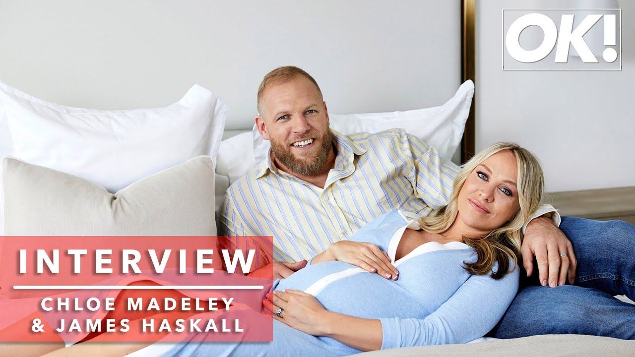 Pregnant Chloe Madeley and husband James Haskell on 'movie-moment' gender reveal