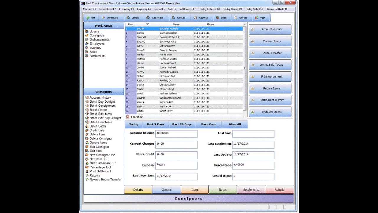 Consignment POS Systems Software Sales Invoice Processing